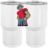 20 oz. Tall Stainless Steel Vacuum Insulated Tumbler White Thumbnail