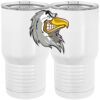 20 oz. Tall Stainless Steel Vacuum Insulated Tumbler White Thumbnail