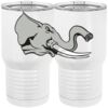 20 oz. Tall Stainless Steel Vacuum Insulated Tumbler White Thumbnail