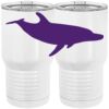 20 oz. Tall Stainless Steel Vacuum Insulated Tumbler White Thumbnail