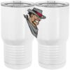20 oz. Tall Stainless Steel Vacuum Insulated Tumbler White Thumbnail