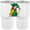 20 oz. Tall Stainless Steel Vacuum Insulated Tumbler White Thumbnail