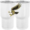 20 oz. Tall Stainless Steel Vacuum Insulated Tumbler White Thumbnail