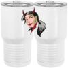 20 oz. Tall Stainless Steel Vacuum Insulated Tumbler White Thumbnail
