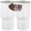 20 oz. Tall Stainless Steel Vacuum Insulated Tumbler White Thumbnail