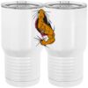 20 oz. Tall Stainless Steel Vacuum Insulated Tumbler White Thumbnail
