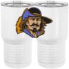 20 oz. Tall Stainless Steel Vacuum Insulated Tumbler White Thumbnail
