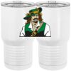 20 oz. Tall Stainless Steel Vacuum Insulated Tumbler White Thumbnail