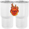 20 oz. Tall Stainless Steel Vacuum Insulated Tumbler White Thumbnail