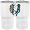 20 oz. Tall Stainless Steel Vacuum Insulated Tumbler White Thumbnail