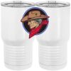 20 oz. Tall Stainless Steel Vacuum Insulated Tumbler White Thumbnail