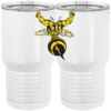20 oz. Tall Stainless Steel Vacuum Insulated Tumbler White Thumbnail
