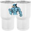 20 oz. Tall Stainless Steel Vacuum Insulated Tumbler White Thumbnail