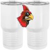 20 oz. Tall Stainless Steel Vacuum Insulated Tumbler White Thumbnail