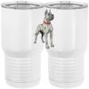 20 oz. Tall Stainless Steel Vacuum Insulated Tumbler White Thumbnail