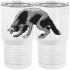 20 oz. Tall Stainless Steel Vacuum Insulated Tumbler White Thumbnail
