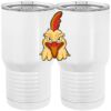20 oz. Tall Stainless Steel Vacuum Insulated Tumbler White Thumbnail