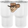 20 oz. Tall Stainless Steel Vacuum Insulated Tumbler White Thumbnail