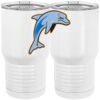 20 oz. Tall Stainless Steel Vacuum Insulated Tumbler White Thumbnail