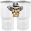 20 oz. Tall Stainless Steel Vacuum Insulated Tumbler White Thumbnail