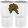 20 oz. Tall Stainless Steel Vacuum Insulated Tumbler White Thumbnail