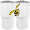 20 oz. Tall Stainless Steel Vacuum Insulated Tumbler White Thumbnail