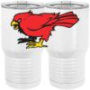 20 oz. Tall Stainless Steel Vacuum Insulated Tumbler White Thumbnail