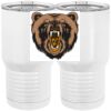 20 oz. Tall Stainless Steel Vacuum Insulated Tumbler White Thumbnail