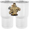20 oz. Tall Stainless Steel Vacuum Insulated Tumbler White Thumbnail