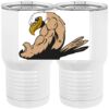 20 oz. Tall Stainless Steel Vacuum Insulated Tumbler White Thumbnail