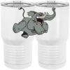 20 oz. Tall Stainless Steel Vacuum Insulated Tumbler White Thumbnail