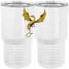 20 oz. Tall Stainless Steel Vacuum Insulated Tumbler White Thumbnail