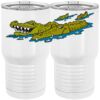 20 oz. Tall Stainless Steel Vacuum Insulated Tumbler White Thumbnail