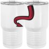 20 oz. Tall Stainless Steel Vacuum Insulated Tumbler White Thumbnail