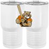 20 oz. Tall Stainless Steel Vacuum Insulated Tumbler White Thumbnail