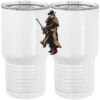 20 oz. Tall Stainless Steel Vacuum Insulated Tumbler White Thumbnail