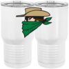 20 oz. Tall Stainless Steel Vacuum Insulated Tumbler White Thumbnail