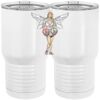 20 oz. Tall Stainless Steel Vacuum Insulated Tumbler White Thumbnail