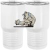 20 oz. Tall Stainless Steel Vacuum Insulated Tumbler White Thumbnail