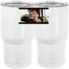 20 oz. Tall Stainless Steel Vacuum Insulated Tumbler White Thumbnail