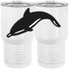 20 oz. Tall Stainless Steel Vacuum Insulated Tumbler White Thumbnail