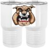 20 oz. Tall Stainless Steel Vacuum Insulated Tumbler White Thumbnail