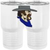 20 oz. Tall Stainless Steel Vacuum Insulated Tumbler White Thumbnail