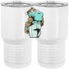 20 oz. Tall Stainless Steel Vacuum Insulated Tumbler White Thumbnail