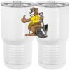 20 oz. Tall Stainless Steel Vacuum Insulated Tumbler White Thumbnail