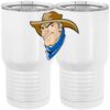 20 oz. Tall Stainless Steel Vacuum Insulated Tumbler White Thumbnail