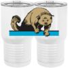 20 oz. Tall Stainless Steel Vacuum Insulated Tumbler White Thumbnail