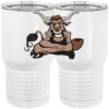 20 oz. Tall Stainless Steel Vacuum Insulated Tumbler White Thumbnail