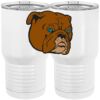 20 oz. Tall Stainless Steel Vacuum Insulated Tumbler White Thumbnail