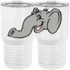 20 oz. Tall Stainless Steel Vacuum Insulated Tumbler White Thumbnail